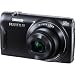 FinePix T550 16MP Compact Digital Camera with 12x Optical Zoom-Black