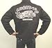 Lucky 13 Rat Rod Black Lined Chino Jacket - Hot Rod Jacket, Street Rod Car Club Skull JacketSize: 3XL