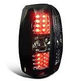 2007-2011 CHEVY AVALANCHE LS LT LTZ LED TAIL LIGHTS SMOKED LENS by Spec-D Tuning
