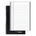 MeadWestvaco(R) Cambridge Limited(R) Limited Business Notebook, 5in. x 8in., 1 Subject, 80 Pages, Legal Ruled, Black