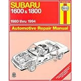 Subaru 1600 & 1800  '80'94 (Haynes Repair Manual) by Haynes Haynes