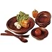Lipper Cherry Collection 7-Piece Salad Set With 12-Inch Servers