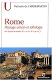 Rome : paysage urbain et idéologie des scipions a hadrien