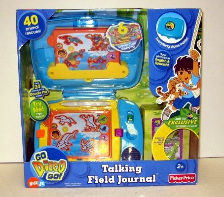 Childrens Toyshop  Toys : DIEGO TALKING FIELD JOURNAL