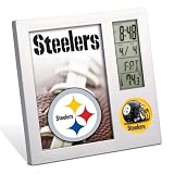 Pittsburgh Steelers Official Desk Clock Alarm Picture Frame