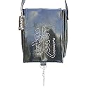 Black Pu w/Chinese "DRAGON" Messenger Bag