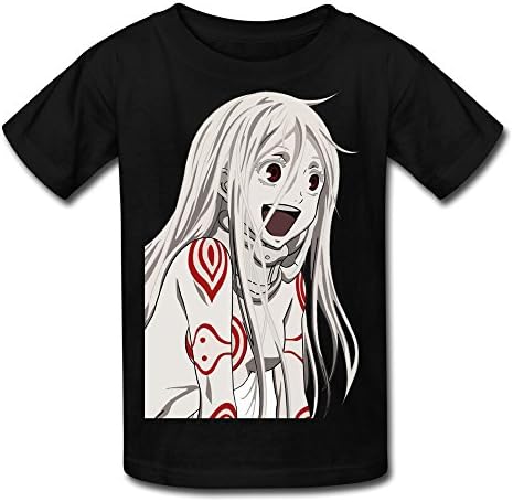 Sept Generic Youth Deadman Wonderland Shiro T-Shirt - Black