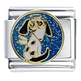 Animal Angel Pup Italian Charms Bracelet Link