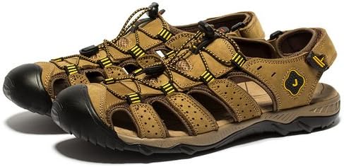 Fingda Men's Sport Sandals Trail Outdoor Water Shoes M103 M105 Cairo Orbital(Khaki EU40)
