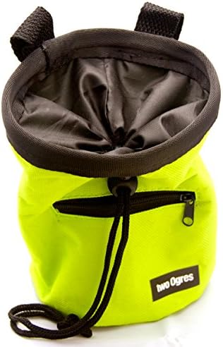 two Ogres Essential-Z Chalk Bag with Belt and Zippered Pocket