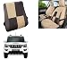 Auto Pearl-Premium Quality Orthopaedic Velvet Memory Foam Car Seat Chess Beige Grey Backrest For - Mahindra Scorpio New RS.849.00