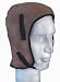 Helmet Liner Long Nape - sheep Lined - Moderate Cold - Tan - One Size Fits All -