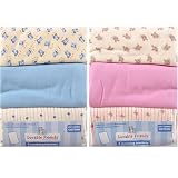 3-Pack Receiving Blankets in Pink