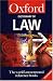 Books : A Dictionary of Law (Oxford Paperback Reference)