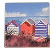 POT REST, beach huts 15x15cm