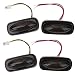 Imported 4pcs Car LED Fender Side Marker Light Lighting Smoked Lens Bulb(Amber & Red) RS.800.00