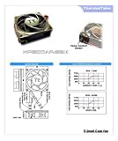 Thermltake 80MM Variable Speed Thermal Control Case Fan