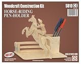 Quay Horse-Riding Pen-Holder - Woodcraft Construction Kit
