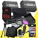 TWO NPFW50 Lithium Ion Replacement Batteries w/Charger + 16GB SDHC Memory Card + Memory Card Reader/Wallet + Deluxe Starter Kit + 3 Piece Filter Kit for Sony SLTA55V SLTA35 SLTA33 NEX5 NEX3 Alpha Digital SLR Cameras DavisMAX Accessory Bundle