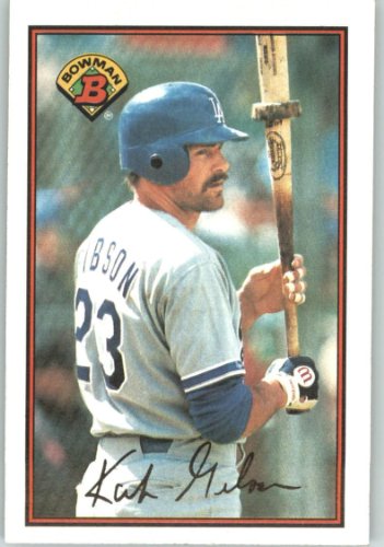 1989 Bowman #351 Kirk Gibson - Los Angeles Dodgers (Baseball Cards)