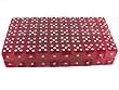 100 (One Hundred) 19mm 6 Sided Red Gaming Dice, Perfect for Poker Games and Card Games.