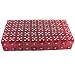 100 (One Hundred) 19mm 6 Sided Red Gaming Dice, Perfect for Poker Games and Card Games.