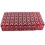 100 (One Hundred) 19mm 6 Sided Red Gaming Dice, Perfect for Poker Games and Card Games.