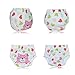 Baby Girls' Training Pants Reusable 5 Pack Toilet Training Underwear Panties Nappy Size 80 18Months 2T