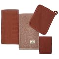 Organic 4 pc. Kitchen Textile Set - Canyon