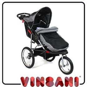 Baby Trend Expedition LX Jogger - Black Mist