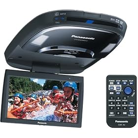 Panasonic CY-VHD9401U 9-Inch Diagonal Flip-Down Monitor Console with DVD Player