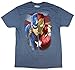 Marvel Comics Captain America Civil War Iron Man Two Face Graphic T-Shirt