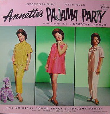 ANNETTE'S PAJAMA PARTY - ORIGINAL MOTION PICTURE SOUNDTRACK LP