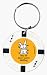 Happy Bunny - They All Know Youre Bluffing - Poker Chip Keychain