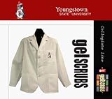 Youngstown State Penguins Scrub Style Short Consultation Jacket from GelScrubs ( Leaf Logo ) - B000BJKSKM