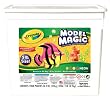 Crayola 23-2413 Model Magic Modeling Compound, 2-lb. Bucket, Neon, Four 8-oz. Pouches