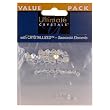 Swarovski Bicone Mix, Crystal AB VP, 36pc Pkg (Pack of 1)