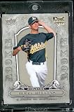 2008 Upper Deck (UD) A Piece of History # 134 Jerry Blevins RC Rookie Card ( Athletics ) MLB Baseball Trading Card in a Protective Screw Down Display Case