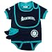 Sporting Goods : Majestic Seattle Mariners 3pc Infant Creeper Set