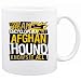 New  ... My Afghan Hound Knows It All !!!  Mug Dog