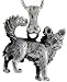 chihuahua6  - Sterling Silver Chihuahuas Dog Charm ©