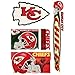 WinCraft NFL Kansas City Chiefs Ultra Decal Sheet, 11