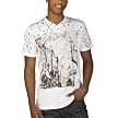 Tell The People Urban Scrawl Screen Tee - White