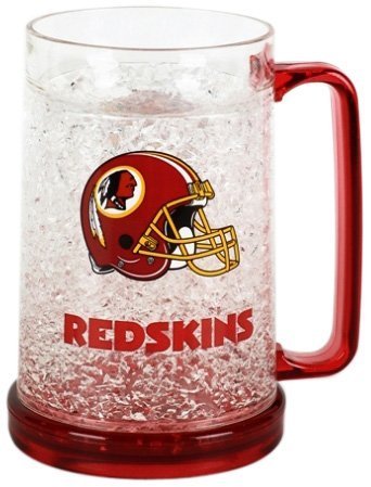 Washington Redskins 16oz Crystal Freezer Mug