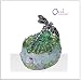 Jewelry Trinket Box with Crystal - Flower with Square Box