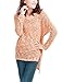 Allegra K Ladies V Neck High Low Hem Side Split Batwing Sleeve Loose Tunic Shirt