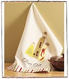 Olive Oil Vintage Dishtowel