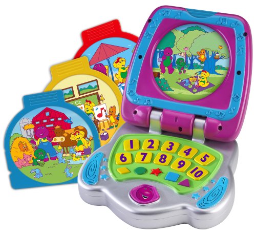 Jakks Barney Let's Go! Laptop