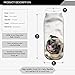 Ninimour Unisex 3D Pug Lige Print No Show Socks