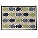 PetRageous Kool Fishies Tapestry Mat Feeder, 13 x 19/Small